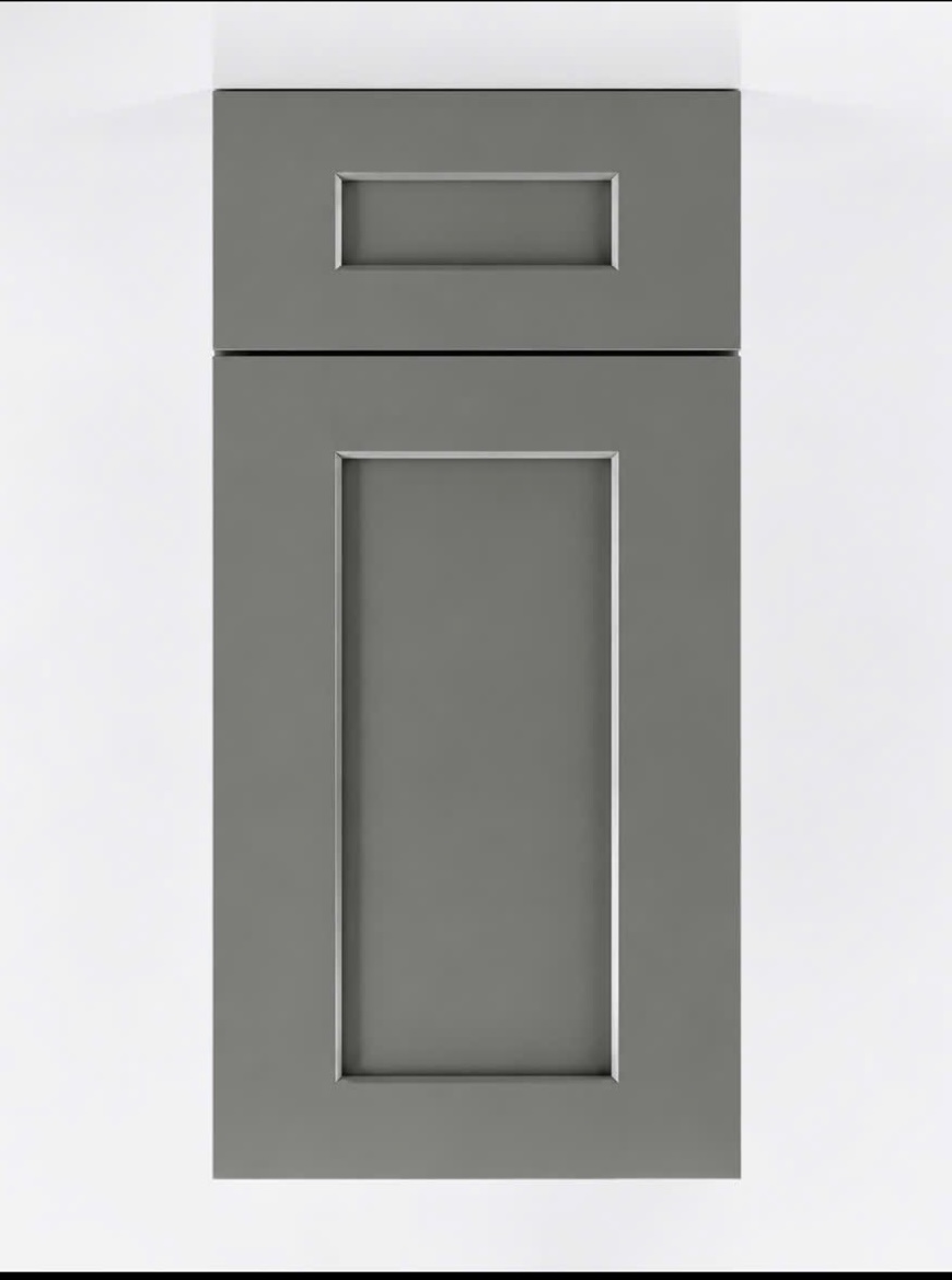 Grey Shaker Cabinet Door