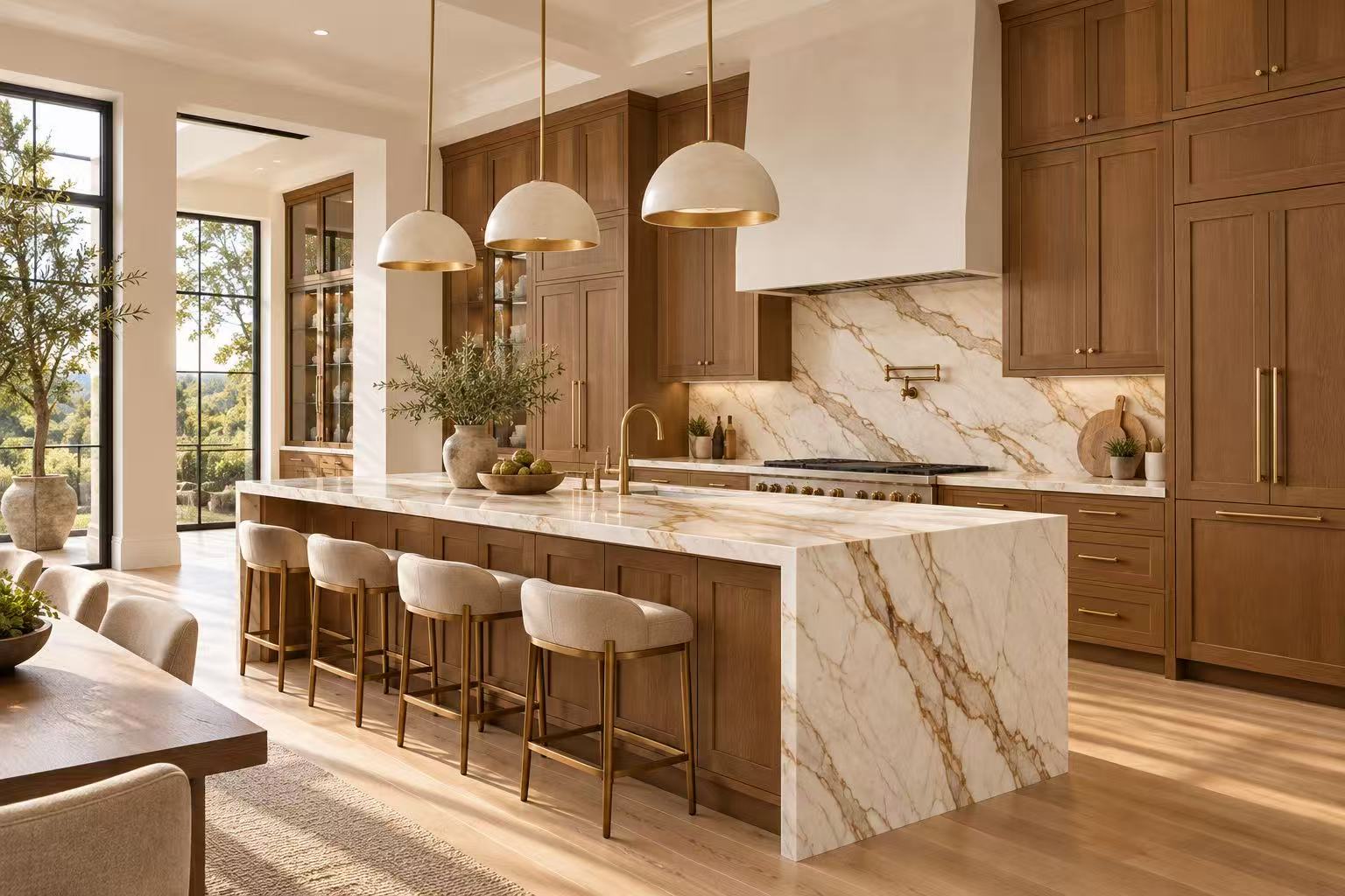 Espresso Shaker kitchen design
