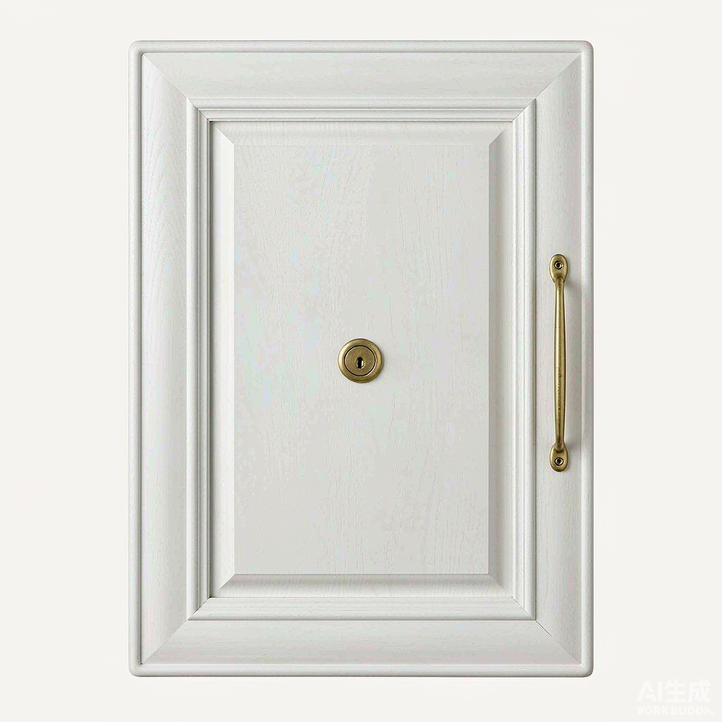 White Shaker Cabinet Door